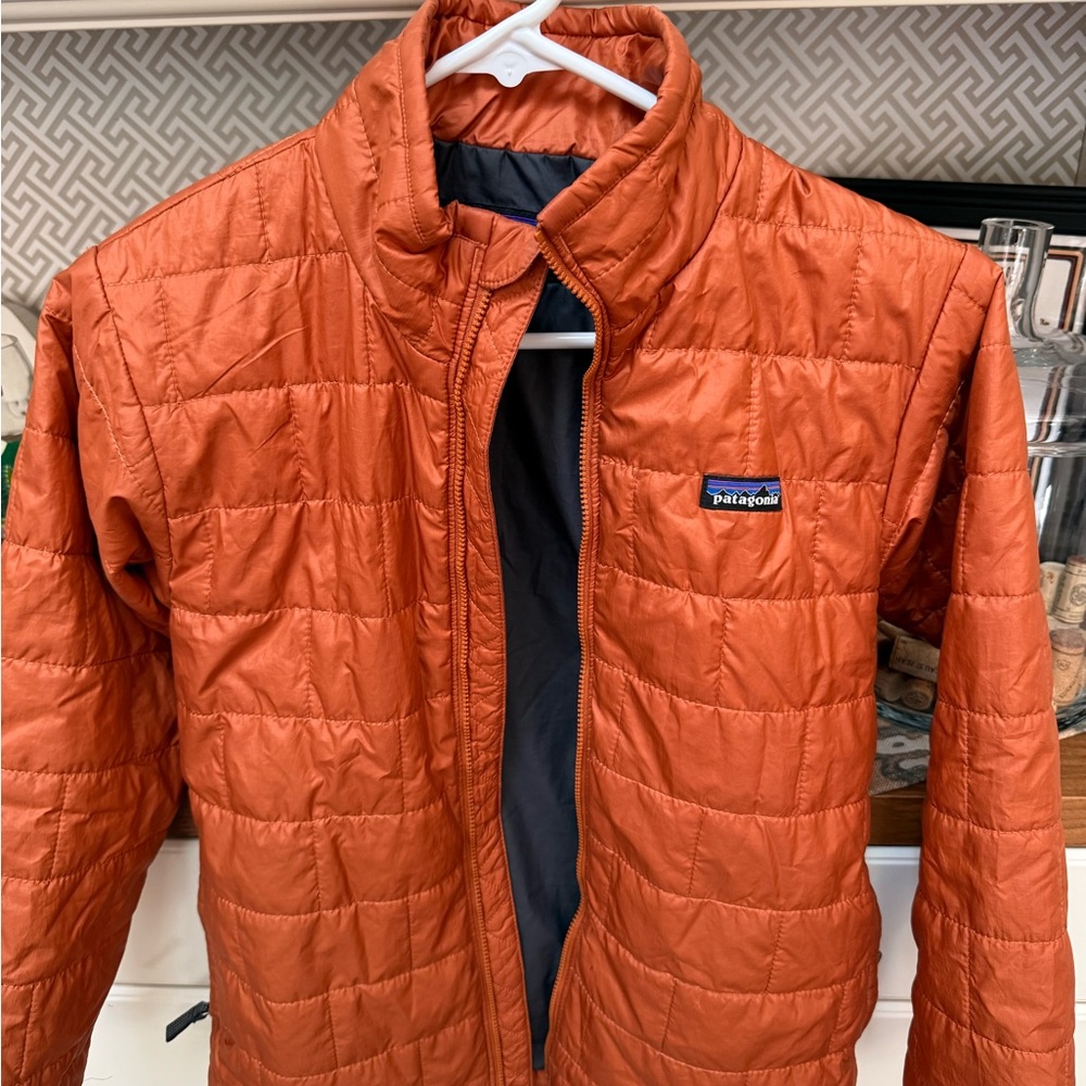 Patagonia Boy’s Rust Quilted Puffer Jacket